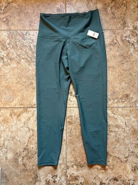 Old Navy Women’s Teal Leggings - High Waist Active